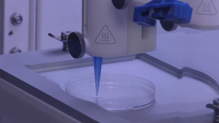 Impressora 3D usada no estudo