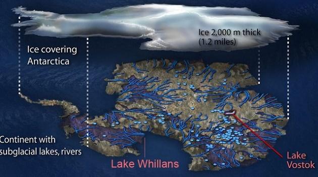 Mundo escondido é revelado embaixo de lago na Antártica-0