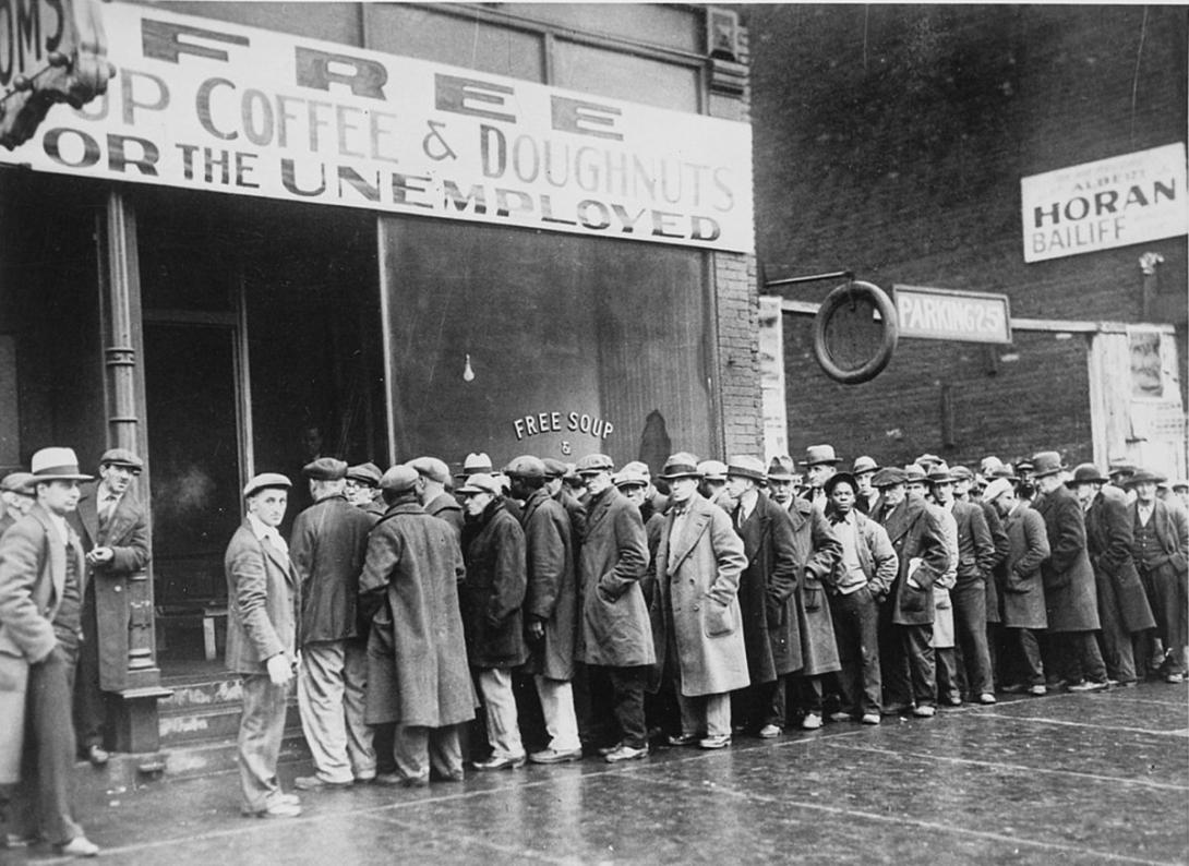 A Quinta-feira negra dá início à Grande Depressão nos EUA-0