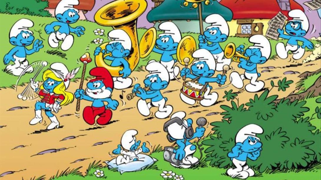 Desenho "Os Smurfs", dos simpáticos seres azuis, é publicado pela primeira vez-0