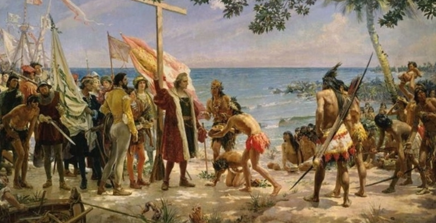 Cristóvão Colombo funda Santa Maria de Belém-0