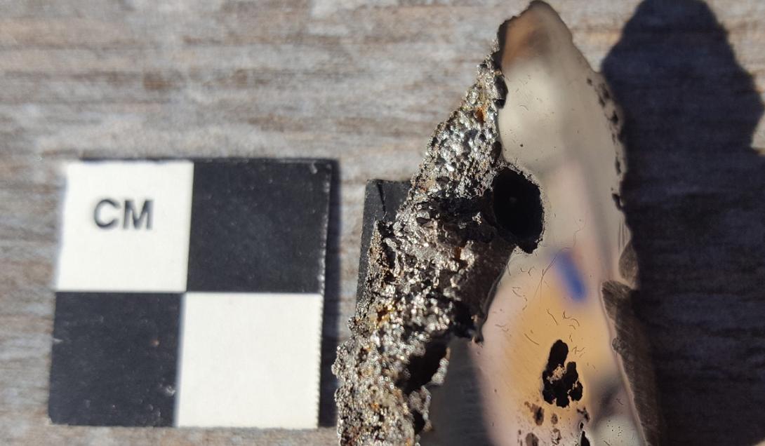 Duas substâncias nunca vistas na Terra são encontradas em meteorito que caiu na Somália-0