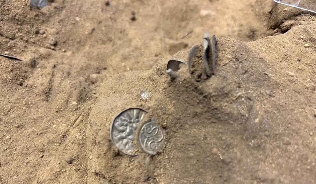 Menina encontra raro tesouro viking de mil anos na Dinamarca-0
